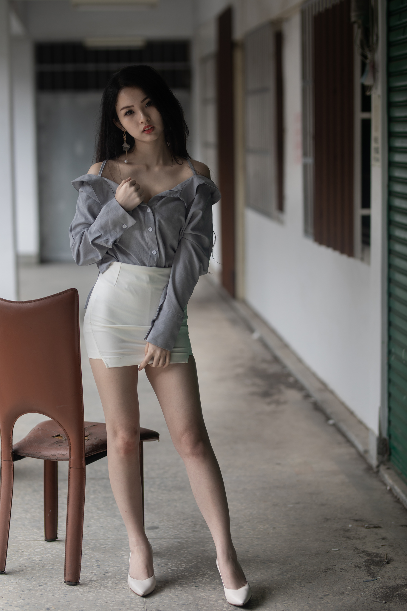 沈秋國作品  邻家女孩杨宓凌